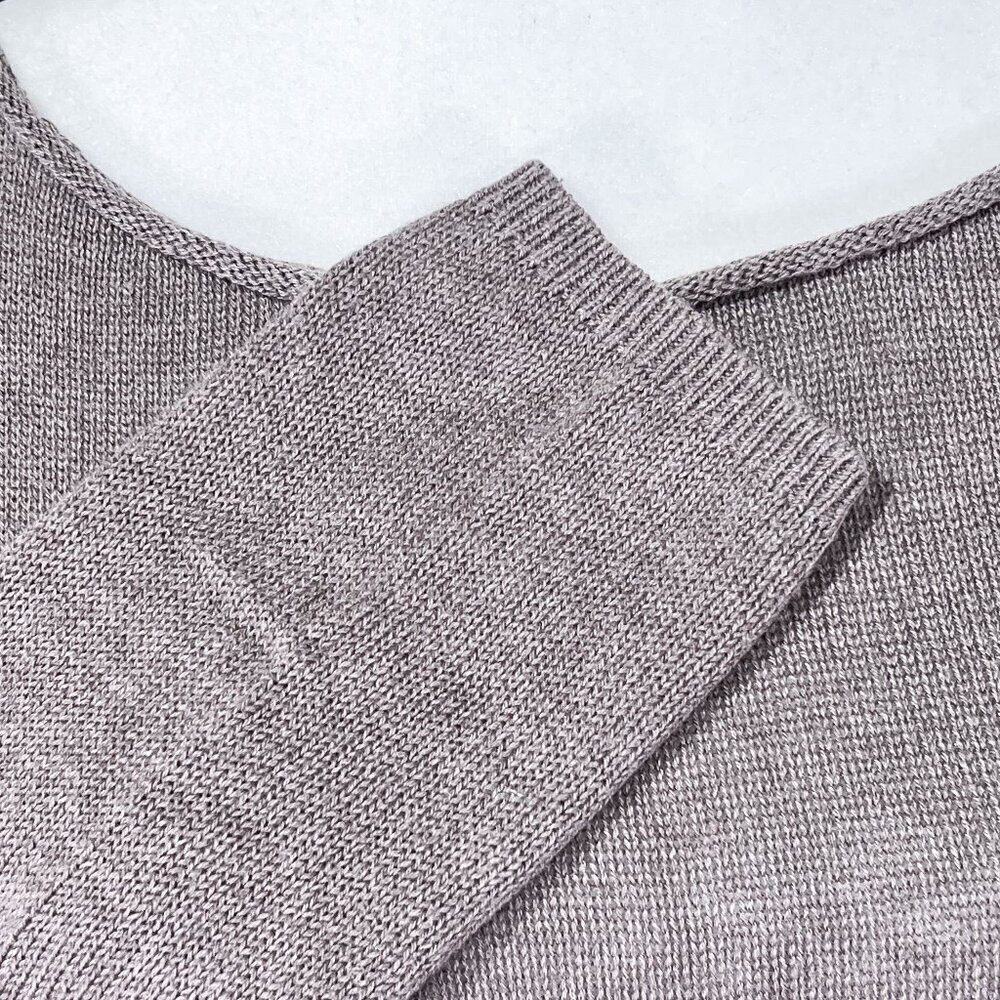 Women's Old Navy Long Sleeve Sweater | Brown | Scoop Neck Top | Size Medium - Picture 7 of 12
